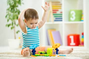 Child's psychomotor development month by month