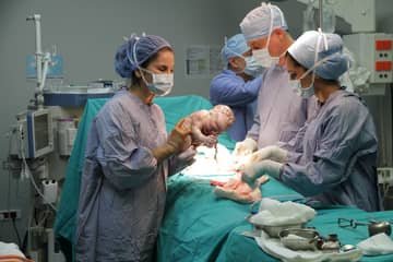 Cesarean section or traditional birth