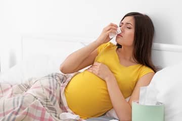 Flu, runny nose and cold in pregnancy