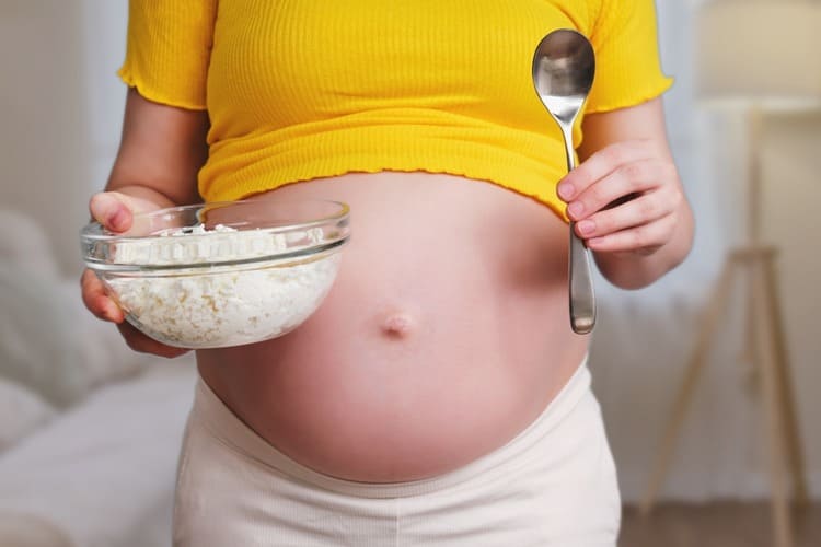 Dairy products in pregnancy