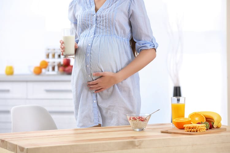 Fluid intake in pregnancy