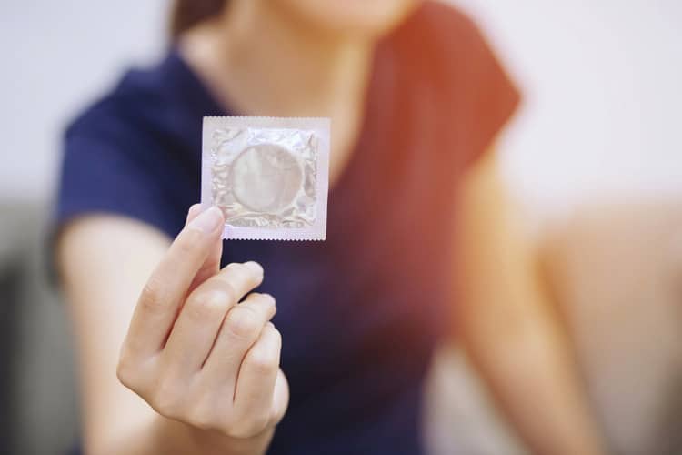 Condom as contraception