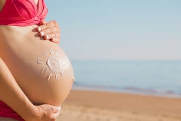 Tanning during pregnancy