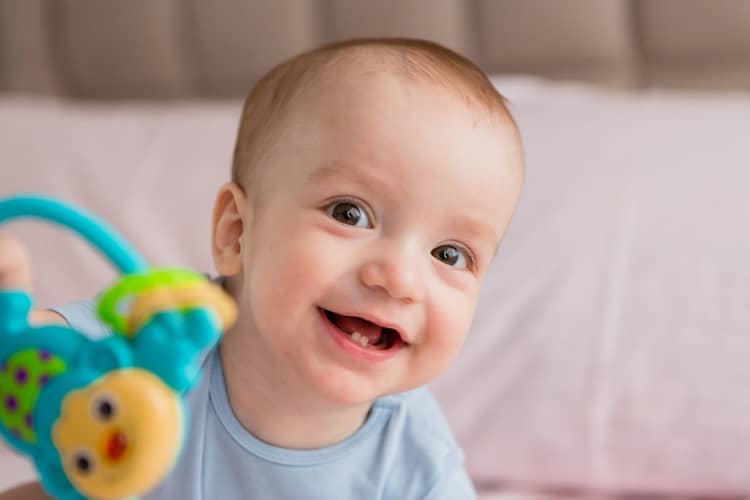11-month-old baby - senses and speech skills